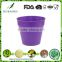 High standard Environmental OEM available Bamboo Fiber Flower Pot