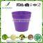 High standard Environmental OEM available Bamboo Fiber Flower Pot