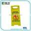 Floor sign warning board plastic PP colorful
