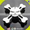 Wholesale no noise eight angle 360 round metal finger gyro hand spinner toy W01A288