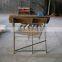 Recycled material promotional collapsible sawhorse