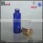 good products 30ml cosmetic perfume spray bottle blue perfume spray bottle aluminum cap refillable perfume spray bottle 30ml