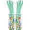 Long Velvet Gloves Housework Dishwashing Gloves Latex Rubber Gloves Thick Warm Laundry Gloves