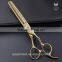 Gold Coated Professional Salon tools Hair scissors for barber and hairdressing