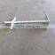 Construction scaffolding adjustable pipe screw jack base