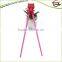 Safe melamine pig shape pink chopstick For Kid