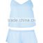 Design Your Own Swimsuit Beach Co-ord Fashion Chiffon Lady Top Designer And Swim Shorts Pants