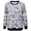 sublimation custom high quality mens sweatshirt cashmere sweater