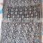 Black White PHULKARI GEORGETTE DUPATTA SHAWL, Hand embroidery dupatta