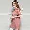 Maxnegio wholesale plus size formal short straight dresses with lace and ruffle sleeve