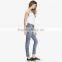 Bulk cotton spandex jeans women wholesale