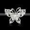 Handmade pearl butterfly brooch high end pearl butterfly brooch 2016 korean style pearl butterfly brooch