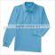 Latest Design Female Navy Blue 100 % Long Sleeve Cotton T Shirt