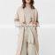 2018 winter new style Back slit Decorative trim Patch pockets oversize wool coat