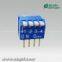 4 position piano type DIP switch