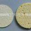 Logo printed compressed cellulose sponge