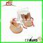 high quailty soft plush animal baby slippers