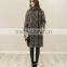 YR1034 New Style Ladies' Real Curly Kalgan Lamb Fur Coat Genuine Sheep Skin Fur Coat