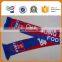 Acrylic Jacquard Football Fan Scarf Wholesale
