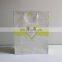 Custom cheap promotional decoration light up food shopping gift recycled paper bag