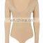 Hot Selling Long Sleeve V Neck Tight Woman Adult Bodysuit