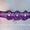 Triple Hydrangea Flowers Pearl Center Sash Belt For Kids