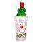 Christmas day decoration wine gift bags and the santa bottle bags