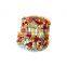 Aidocrystal Handmade Colorful Beads Wedding Bracelet Rhinestone Cuff Bangles Bracelet for Women