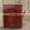 Vintage Leather Journal Diary Sketchbook Notebook Handmade Vintage Lock Closer
