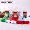 Europe 2018 hot wholesale anti slip winter cartoon christmas style unisex organic cotton socks