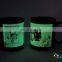 Black Printing Cup Full Color Changing Ceramic Magic Luminous Mug