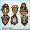 multi shape emboridery patch for garment or arn badge