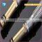 Good quality Stainless steel single head braided hose bathroom and kitchen connector braided pipe