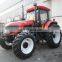 4wd cheap130hp 1304 farming tractor with with front loader