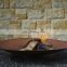 High quality outdoor small fire pit garden fire bowl water bowl