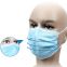 Disposable 3 Ply 3-layer Non Woven Non-woven Fabric Earloop Virus Flu Prevention Face Protective Medical Grade Protection Masks