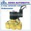 Under water solenoid valve