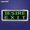 Wholesale led emergency light led exit sign for outdoor