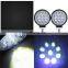 2X 4''Inch 42W Led Flood Round Work Light Offroad For Truck Car SUV ATV Driving Lamp
