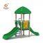 Outdoor Playground Kids Amusement Plastic Slide Equipment