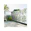 Custom Perforated Stainless Laser Cut Stainless Steel Fence Powder Coated Aluminum Fence
