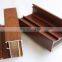 Shengxin High quality wooden transfer powder coated aluminum profile for office moden style furniture