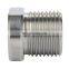 Automobile SS304 Thread oil Filter Adapter 1/2x28 Male - 3/4x16 Female Fuel Filter Adapter Connector
