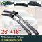 Car Wiper Blades for Skoda Karoq 2017~2020 2018 2019 Front Windscreen Windshield Wipers Car Accessories Stickers
