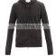 Custom men 100% cashmere hoodie sweater with zipper