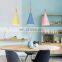 Hot Sell Restaurant Indoor Room Decorative Colorful Pendant Light CE