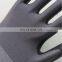 China Work Glove Custom 15G Nylon Spandex Shell Grey Nitrile Micro Foam Coating Work Safety Gloves