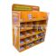 Custom design cardboard store display rack/convenience store display racks/department store display racks