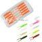 Factory Price 6cm/1.5g  7.5cm/2.7g Luminous Soft Lures  Shrimp Lures Light Freshwater Fishing Shrimp Bait