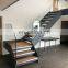 Brisbane Stairs Remodel Inspiration Contemporary Mono Stringer Wood Tread Staircase with Glass Railing